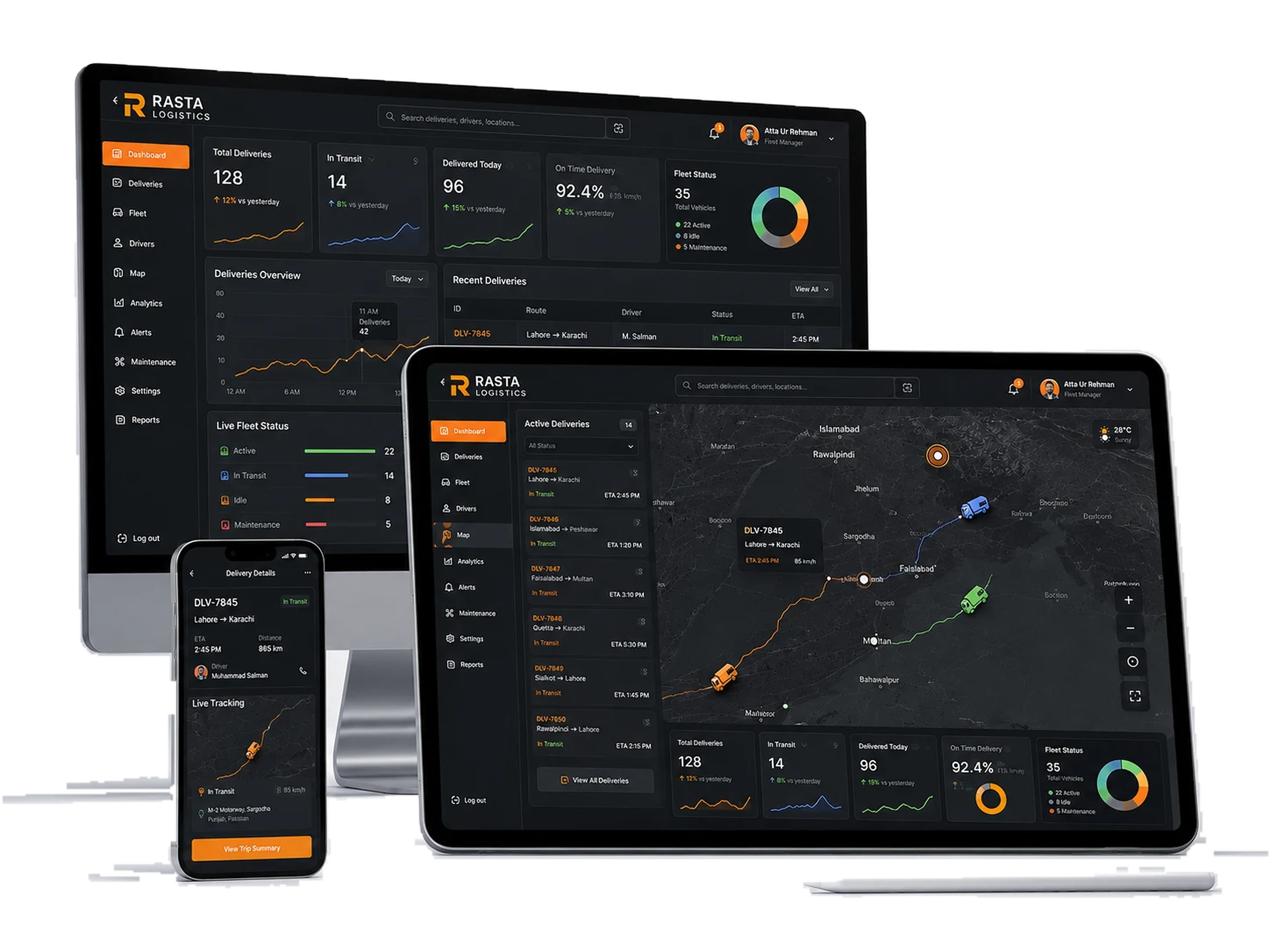 Rasta Logistics overview portfolio presentation