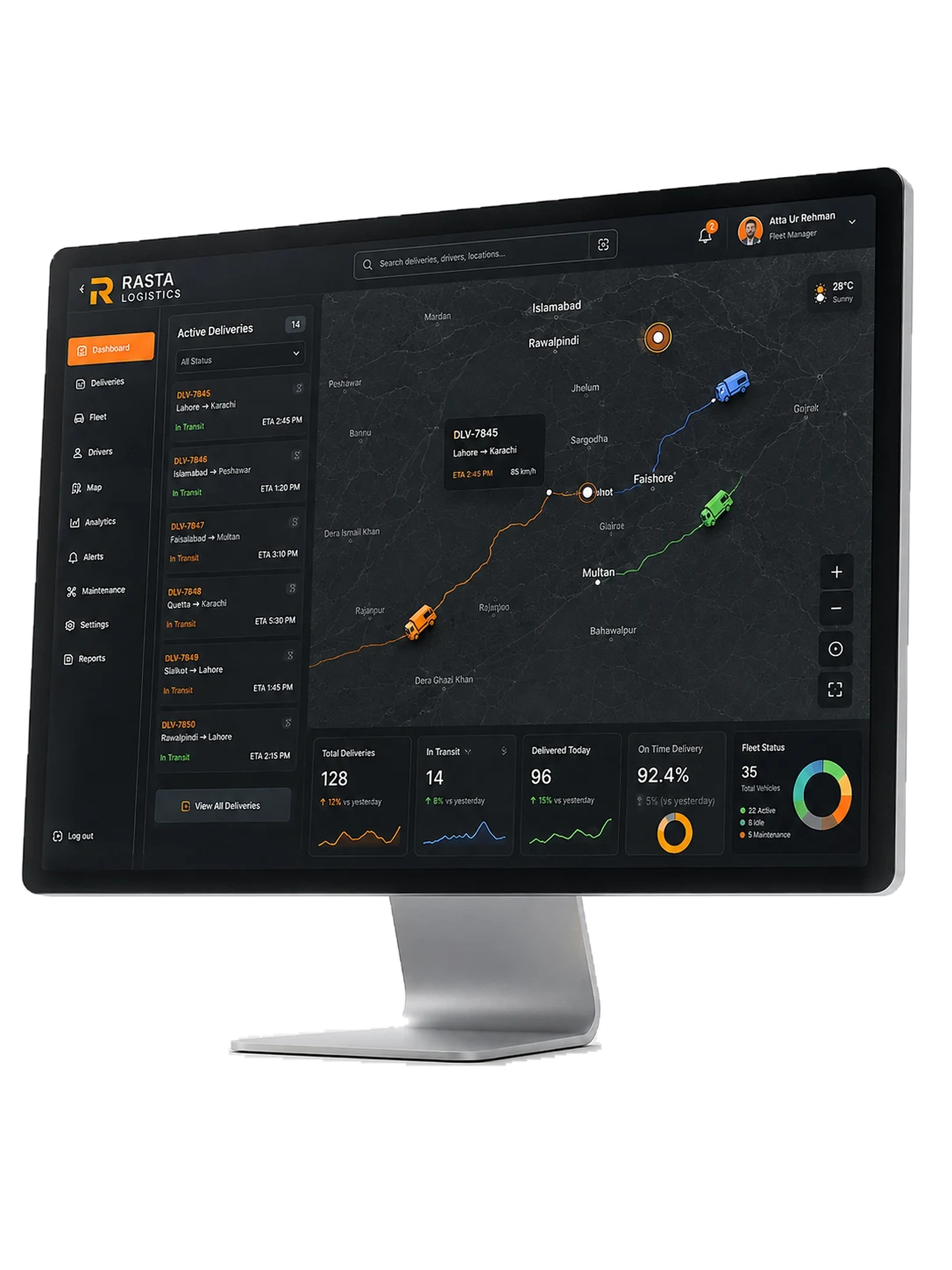 Rasta Logistics solution portfolio presentation