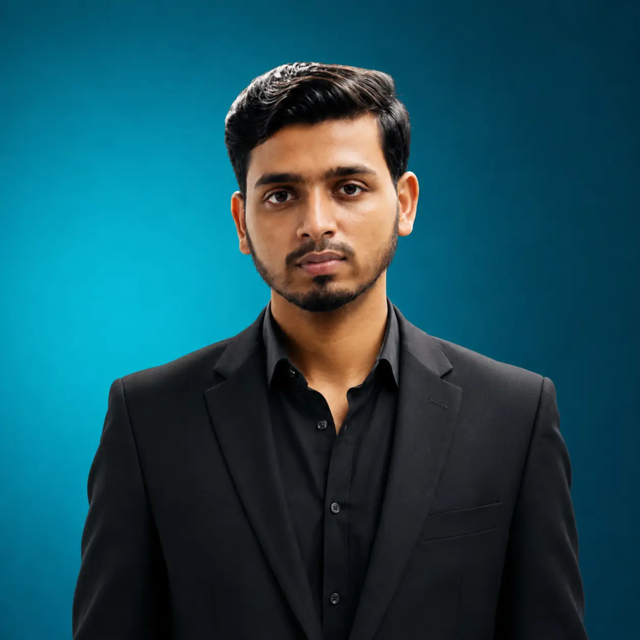 Professional portrait of Asad Rehman
