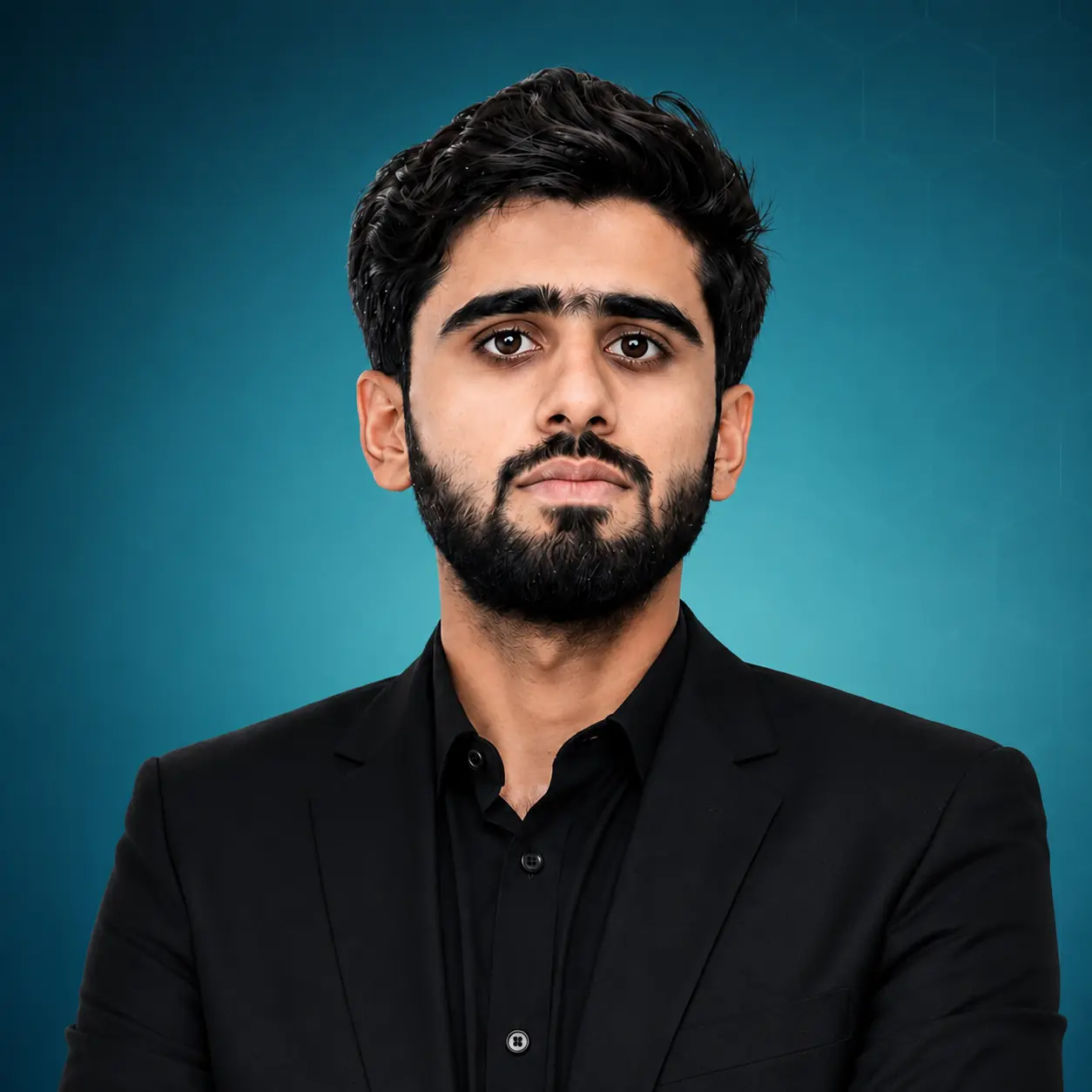 Professional portrait of Humair Riaz