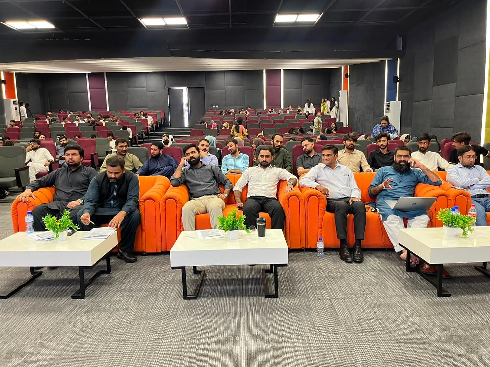 Audience seated together during a DeepCiphers partnership event